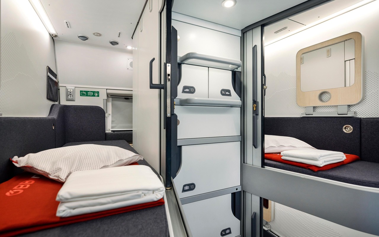 ÖBB Auf diesen Strecken fahren neuen Mini Cabins und so teuer