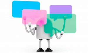 Wollen sich ins Gespräch einmischen: Chatbots. © Fotolia/AKS