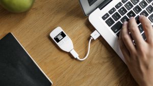 Trezor: Hard Wallet mit Fingerprint-Scanner. © Trezor.io