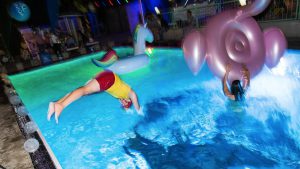 Auf der Female Founders Pool Party in der Pratersauna. © Tamás Künsztler