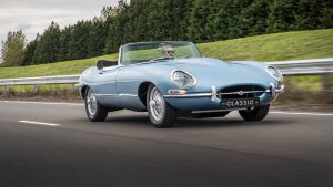 Jaguar E-type Zero. © Jaguar Land Rover