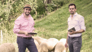 Eduard Rameder und Reinhard Falschlehner (v.l.n.r.) haben Sheepblue gegründet. © Rudolf Schmied