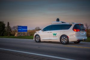 Waymo-Auto auf dem Weg nach Michigan. © Alphabet Inc.