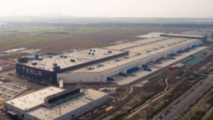 Die Tesla-Gigafactory in Shanghai. © Tesla