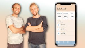 Fredrik Debong und Sebastian Gruber von hi.health. © hi.health / Monatge Trending Topics