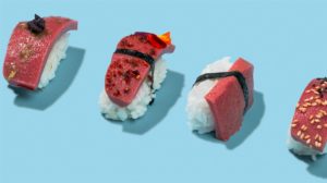 Rein pflanzlicher "Sushi-Thunfisch" © Kuleana