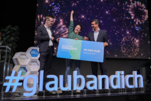 Letztes Jahr beim großen #glaubandich Finale hat REEDuce den Gesamtsieg geholt und wurde zum „Startup des Jahres 2023".
