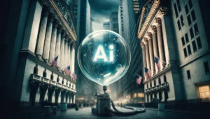 AI-Blase an der Wall Street. © Dall-E / Trending Topics