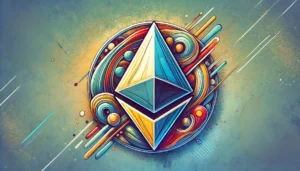 Ethereum-Logo künstlerisch. © Dall-E / Trending Topics