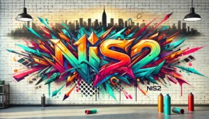 NIS2-Graffiti. © Dall-E / Trending Topics
