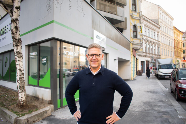 Storebox-CEO und Mitgründer Johannes Braith. © Storebox