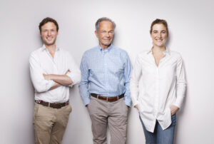 David Mayer-Heinisch (CEO froots), Andreas Treichl (Beirat & Investor froots), Johanna Ronay, Co-Founder & Customer Excellence froots. © froots