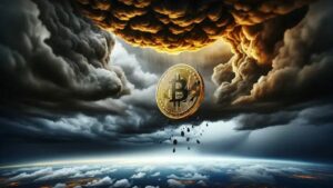 Bitcoin stürzt ab © Dall-E / Trending Topics