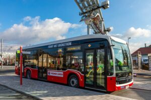 Batterieelektrische Busse sind die beliebtesten unter den in der EU neu eingeführten Stadtbussen. © Wiener Linien/Robert Peres