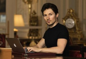 Telegram-Gründer und CEO Pavel Durov in Paris. © P. Durov via Instagram