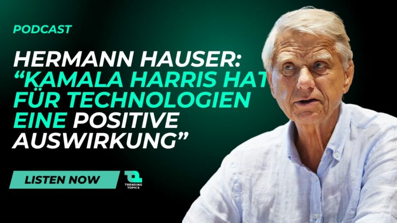 Hermann Hauser zu Gast im Podcast. © I.E.C.T./Verena Nagl / Trending Topics