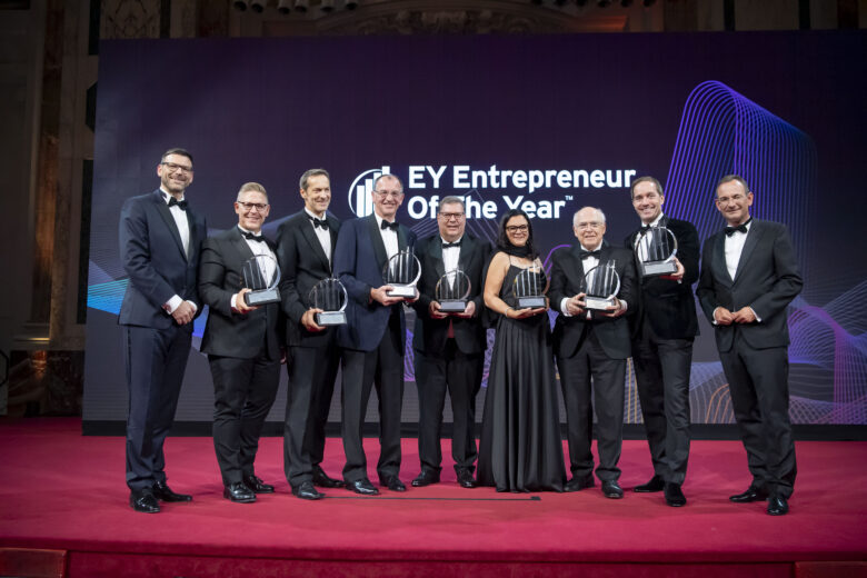 Die "Entrepreneurs of the Year 2024". © EY/Point of View