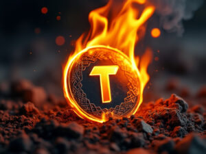 Stablecoin on Fire. © Grok / Trending Topics