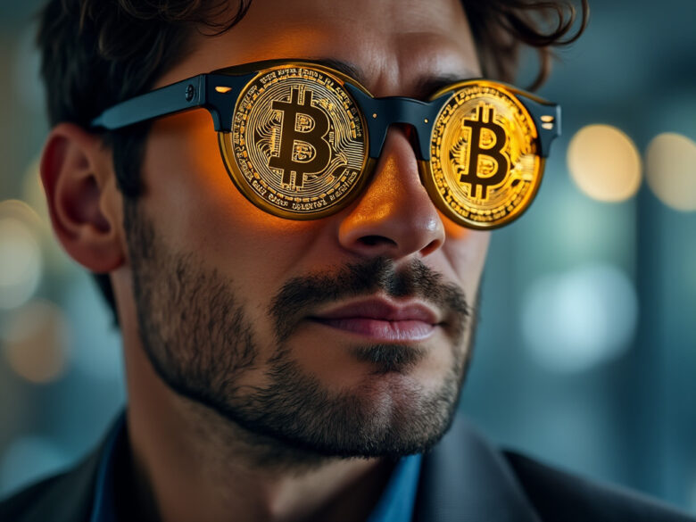 Bitcoin-Brille. © FLUX / Trending Topics