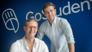 Die beiden GoStudent-Gründer Felix Ohswald und Gregor Müller wollen Audioprotokolle von Nachhilfe-Einheiten verpflichtend machen. © GoStudent