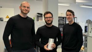 Die drei Gründer des Linzer Carbon Removal-Startups Everest Carbon (v.l.n.r.): Jonte Boysen, Matthias Ginterseder und Pascal Michel. © Everest Carbon