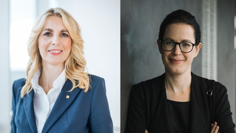 Sonja Brandtmayer, Generaldirektor-Stellvertreterin Wiener Städtische und Gerda Holzinger-Burgstaller, Vorstandsvorsitzende Erste Bank sind sich einig: Finanzielle Vorsorge ist unverzichtbar. © Wiener Städtische / Erste Bank, Marion Payr