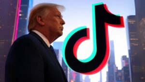 Trump will TikTok retten: Er sprach davon, dass es die Amerikaner:innen verdienen würden, seine heutige Amtseinführung per TikTok verfolgen zu können. © Grok